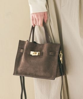 VIOLAd’ORO/＜VIOLAd’ORO＞スエード 2WAY トートバッグ/ショルダーバッグ