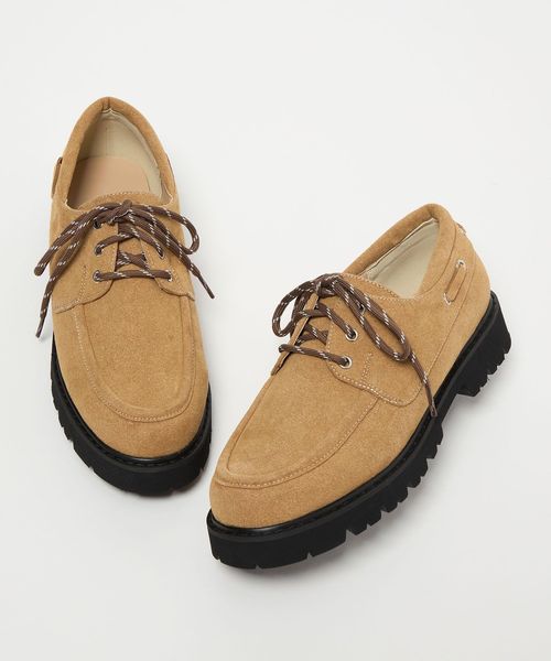 BEAUTY&YOUTH/3WAY デッキシューズ ベージュ/モカシン / デッキシューズ