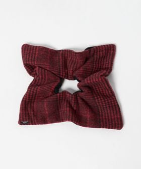 heyep/＜heyep＞Plaid Square シュシュ/ヘアアクセサリー