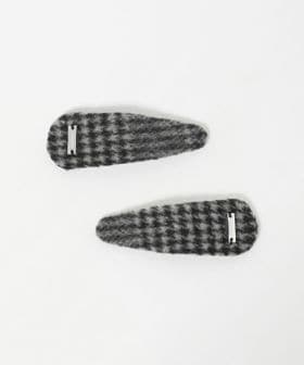 heyep/＜heyep＞Plaid ヘアクリップ/2P/ヘアアクセサリー