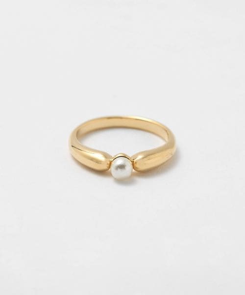 BEAUTY&YOUTH/ワン パールモチーフ リング/リング
