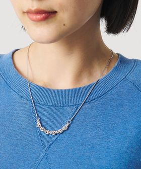 BEAUTY&YOUTH/メタル チェーンモチーフ スライダー ネックレス/ネックレス