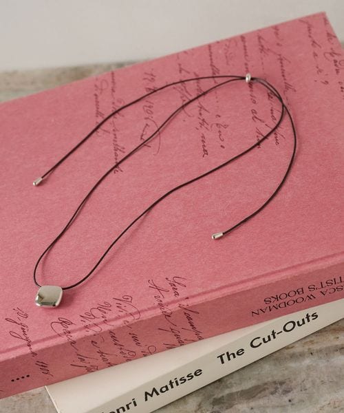 BEAUTY&YOUTH/メタル スクエアモチーフ チョーカー/ネックレス