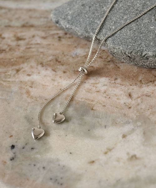 BEAUTY&YOUTH/メタルハート エンドパーツ ネックレス/ネックレス