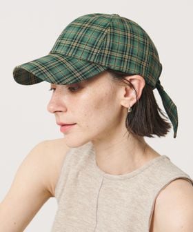 BEAUTY&YOUTH/バックリボン キャップ/キャップ