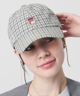 FILA/【別注】＜FILA＞チェック キャップ/キャップ