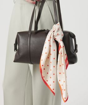 BEAUTY&YOUTH/ポリエステル ドット スカーフ/ストール / マフラー