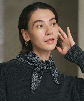 BEAUTY&YOUTH/＜AWESOME NEEDS＞ネッティング レーススカーフ/スカーフ