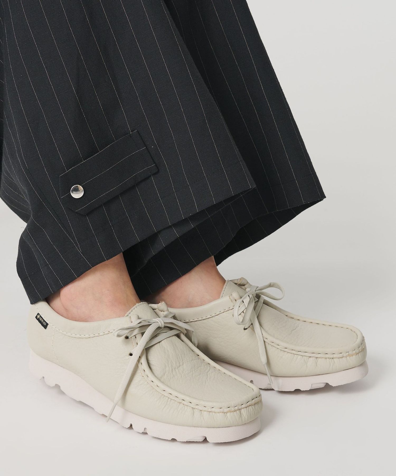 Clarks Originals＞レザー ワラビーブーツ ゴアテックス