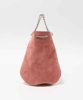 LERANTD/＜LERANTD＞CERCLE SALMON SUEDE BAG/バッグ/ハンドバッグ / クラッチバッグ