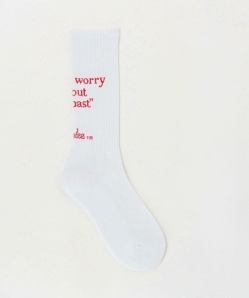 BEAUTY&YOUTH/【別注】＜Samplee＞メッセージ ソックス/ソックス / 靴下