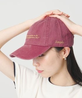 Samplee/【別注】＜Samplee＞メッセージ キャップ/キャップ