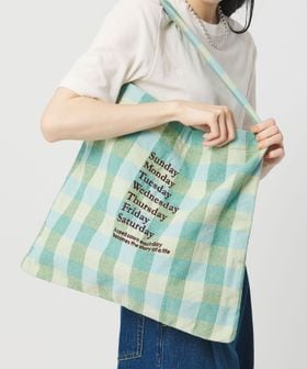 beej/【別注】＜beej＞チェック 2WAY ワンショルダーバッグ/トートバッグ