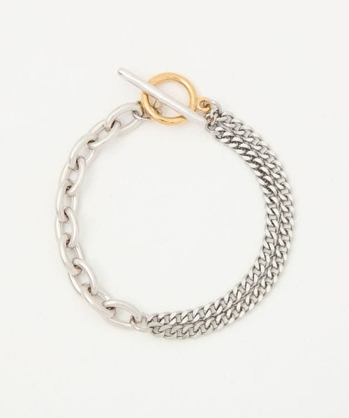 by Preek/＜by Preek＞ミックス チェーン ブレスレット/ブレスレット / バングル