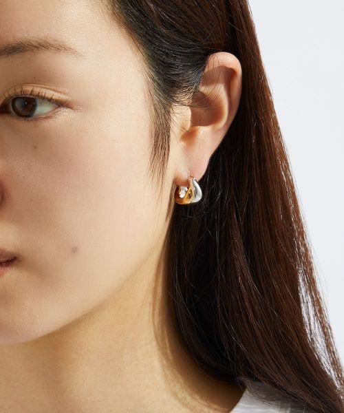 by Preek/＜by Preek＞ミックス ボテロ フープ ピアス/ピアス（両耳用）