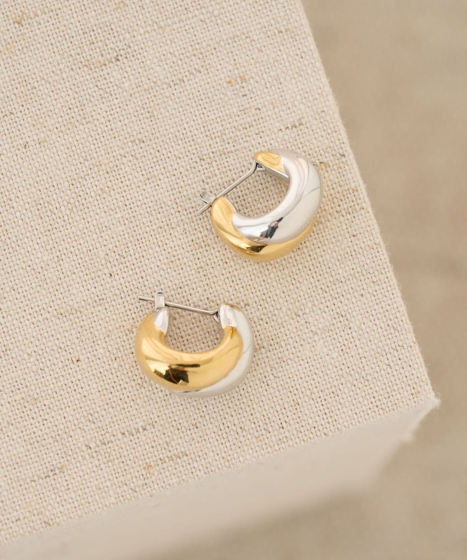 by Preek＞ミックス ボテロ フープ ピアス