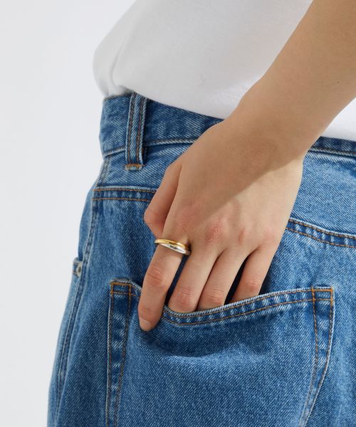 by Preek/＜by Preek＞ミックス クロス リング/リング