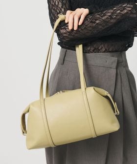 BEAUTY&YOUTH/ジップ スクエア ボストンバッグ/ボストンバッグ