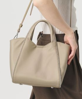 BEAUTY&YOUTH/ナイロン ボールチェーン ミドル 2WAY トートバッグ はっ水/トートバッグ