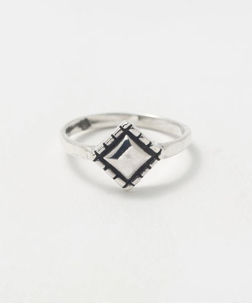 BAITS/＜BAITS＞スクエアモチーフ リング/リング