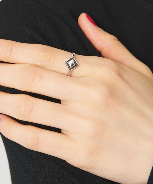 BAITS/＜BAITS＞スクエアモチーフ リング/リング