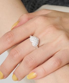 BAITS/＜BAITS＞ジルコニア ハート リング/リング