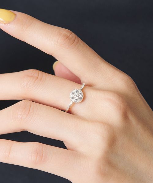 BAITS/＜BAITS＞ジルコニア サークル リング/リング