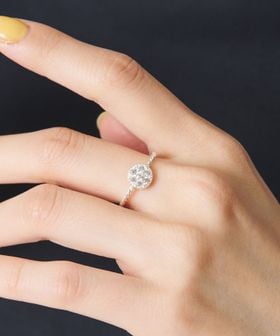 BAITS/＜BAITS＞ジルコニア サークル リング/リング