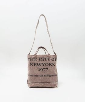 CONTROL FREAK/【別注】＜CONTROL FREAK＞ウォッシュ メッセージ 2WAY ショルダーバッグ/ショルダーバッグ