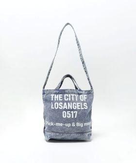 CONTROL FREAK/【別注】＜CONTROL FREAK＞ウォッシュ メッセージ 2WAY ショルダーバッグ/ショルダーバッグ