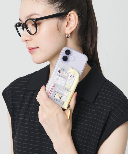A SCENE/＜A SCENE×CONVENIENCE YOUNG＞PVC クリア ケース 17/モバイルアクセサリー
