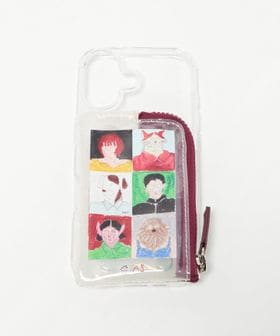 A SCENE/＜A SCENE×CONVENIENCE YOUNG＞PVC クリア ケース 17/モバイルアクセサリー