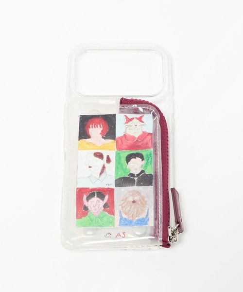 A SCENE/＜A SCENE×CONVENIENCE YOUNG＞PVC クリア ケース 17Pro/モバイルアクセサリー