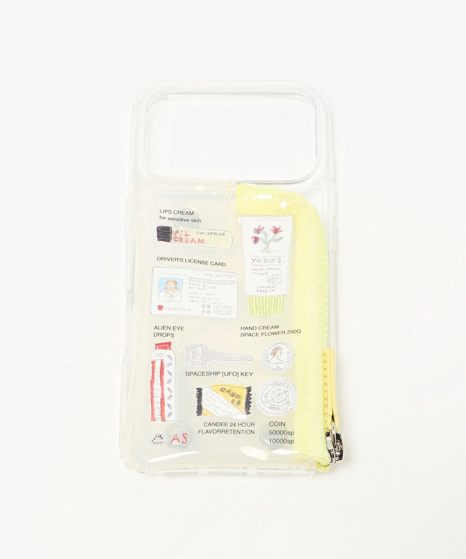 CONVENIENCE YOUNG PCケース WEB限定】＜A SCENE×CONVENIENCE YOUNG＞PVC クリア ケース 17Pro