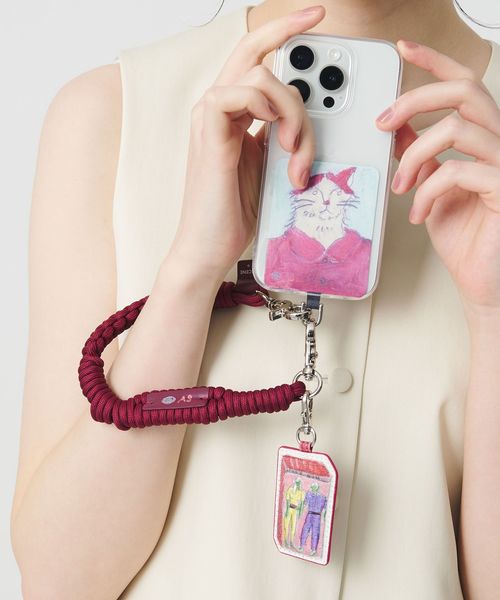 A SCENE/＜A SCENE×CONVENIENCE YOUNG＞パラコード ストラップ/モバイルアクセサリー