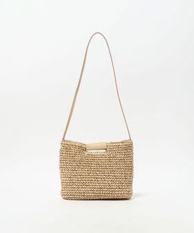 BEAUTY&YOUTH/ペーパー スクエア レザーハンドル ショルダーバッグ 2WAY/ショルダーバッグ