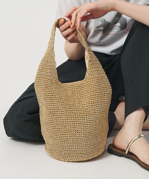 BEAUTY&YOUTH/メタルコード ワンハンドル ショルダーバッグ/ショルダーバッグ