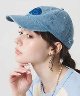 PARROTT CANVAS/＜PARROTT CANVAS＞ロゴ デニム キャプ/キャップ