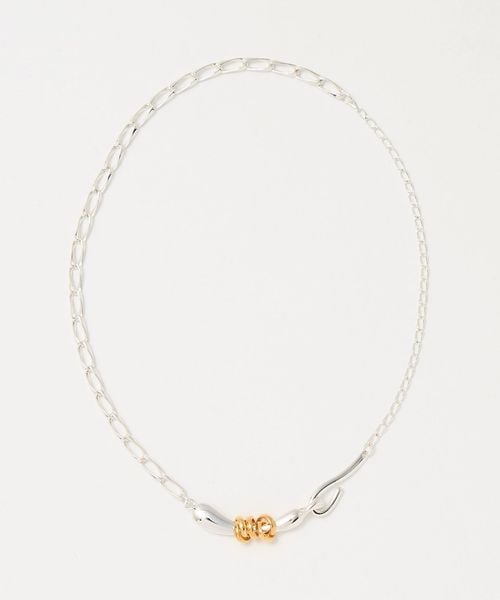 LAPUIS/＜LAPUIS＞Flow coil チョーカー/ネックレス