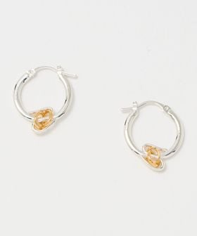 LAPUIS/＜LAPUIS＞Connect Coil ピアス/ピアス（両耳用）