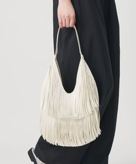 HELOYSE/＜HELOYSE＞フリンジ ショルダーバッグ/ショルダーバッグ