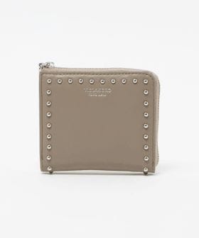 VIOLAd’ORO/＜VIOLAd’ORO＞レザー スタッズ ミニウォレット/財布 