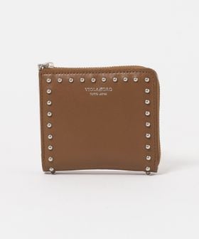 VIOLAd’ORO/＜VIOLAd’ORO＞レザー スタッズ ミニウォレット/財布 