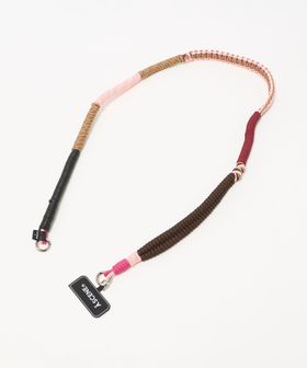 A SCENE/＜A SCENE＞Design paracord shoulder スマホショルダー ピンク/モバイルアクセサリー