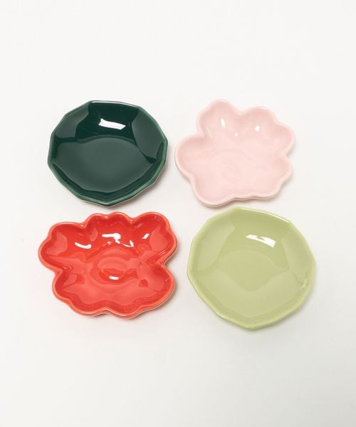 marimekko/＜marimekko＞Unikko＆Kivet スモールプレート/4P/食器 / グラス / カトラリー