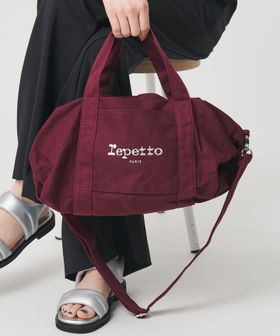 repetto/＜repetto＞コットン ダッフル バッグ M/ボストンバッグ