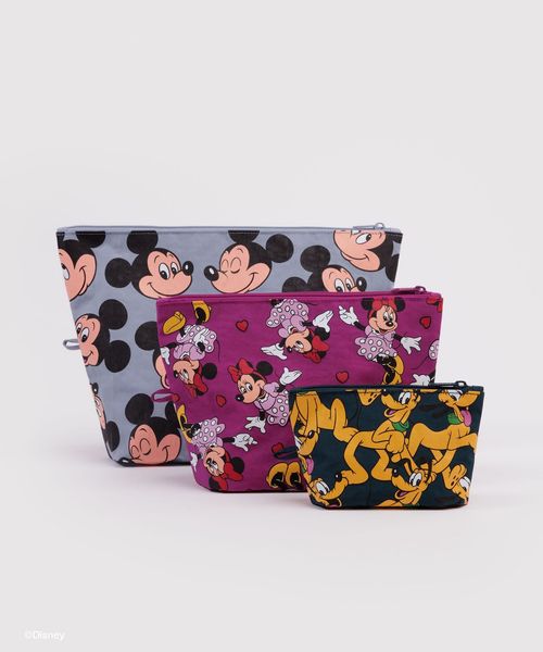 BEAUTY&YOUTH/＜BAGGU＞GO ポーチセット MICKEY、MINNIE＆PLUTO/3P/ポーチ
