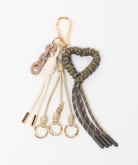 VIOLAd’ORO/＜VIOLAd’ORO＞コード ハート バッグチャーム/キーケース / キーホルダー