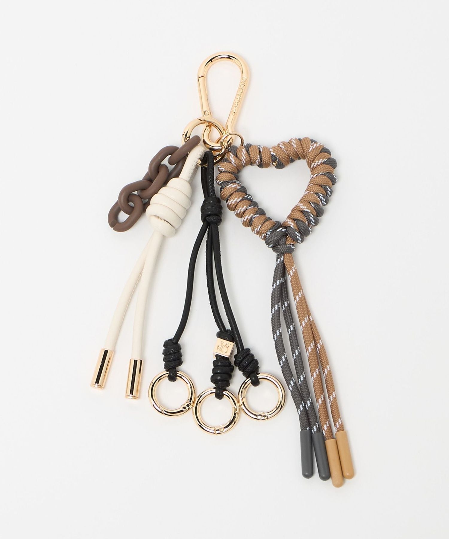 VIOLAd'ORO＞コード ハート バッグチャーム