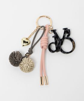 VIOLAd’ORO/＜VIOLAd’ORO＞ポンポン ロゴ バッグチャーム/キーケース / キーホルダー